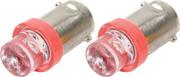 Light Bulb - LED - Red - Quickcar Gauges/Warning Lights - Pair