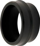 Grommet - Gauge Mounting - Offset 3/4 in Toward Driver - 2-3/4 Mounting Hole - Rubber - Black - 2-5/8 in Gauges - Each
