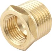 Fitting - Adapter - Straight - 1/2 in NPT Male to 1/2 in NPT Female - Brass - Each