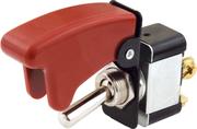 Toggle Switch - Heavy Duty - On/Off - Flip Style Safety Cover - 25 Amp Continuous - 12V - Each