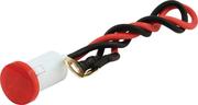 Warning Light - LED - 12V - 1/2 in Diameter - Red - Quickcar Switch Panels - Each