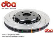 DBA STREET SERIES BRAKE ROTOR X-GOLD CROSS-DRILLED & SLOTTED - REAR