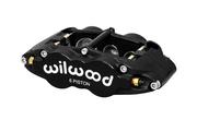 Forged Superlite 6 Radial Mount Black Anodize Left Hand Caliper (Rotor Width: 0.81)