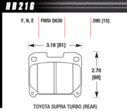 Brake Pad - HPS type - Front - Toyota