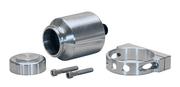 4 oz Billet Aluminum Reservior Kit, for Remote Master Cylinders, w/Bracket