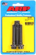 Lower Pulley Bolts, Black Oxide, 12-Point, Chevy, Small, Big Block, Set of 3