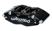 Dynapro Radial Mount Black Anodize Caliper (Pistons Count: 4)