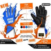 Customised FIA Virage 2 Gloves (External Seam)