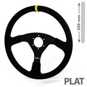 RRS Veloce 3 Flat Spokes Steering Wheel – 350
