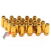 Forged Steel - Nuts M12x1,5 45mm GOLD