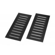 Mild Steel Cooling Louvers 10 Fin (PAIR)