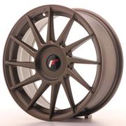 JR Wheels -  JR22 17x7 ET35-40 Custom Matt Bronze