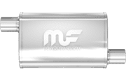 Magnaflow oval mellempotte 2,5" offset-offset