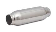 Bottle Style Resonator, 2.25" inlet/outlet x 12" long