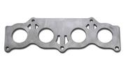 Exhaust Manifold Flange for Toyota 2AZFE Motor, 3/8" Thick