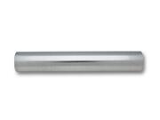 Straight Aluminum Tubing, 3" O.D. x 18" long - Polishe