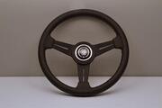 Nardi Classic Steering Wheel - Black Leather with black spokes - 330mm