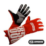 RRS Grip Control handsker til race FIA-godkendt - Rød Str. M