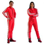 RRS Diamond race suit - Red - FIA 8856-2018 Str. XS-XXXL