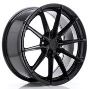 JR Wheels JR37 18x8 ET20-45 5H BLANK Glossy Black