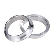 4" V-Band - Flange - Stainless steel - Female-Male (Set of 2)
