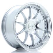JR Wheels JR41 19x9,5 ET12-22 5H BLANK Silver Machined Face