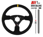 RRS TRAJECT flat steering wheel – 330 mm