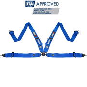 RRS FIA EVO 4 2.5 kg blue harness (4 points)