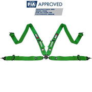 RRS FIA EVO 4 2.5 kg green harness (4 points)