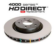 Brake disc front 4000 series - plain
