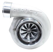 BOOSTED 6662 .83 Reverse Rotation Turbocharger 900HP, Natural Cast Finish