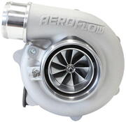 BOOSTED B5455 .83 Reverse Rotation Turbocharger 660HP, Natural Cast Finish