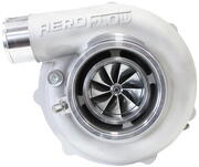 BOOSTED B5855 .83 Reverse Rotation Turbocharger 770HP, Natural Cast Finish