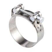 2.5" T-bolt - Rustfri Spændebånd (68-73 mm)