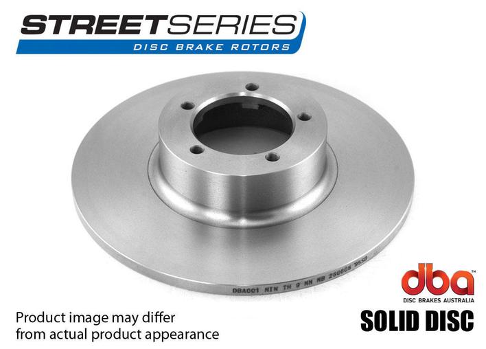 DBA STREET SERIES BRAKE ROTOR STANDARD FINISH - REAR