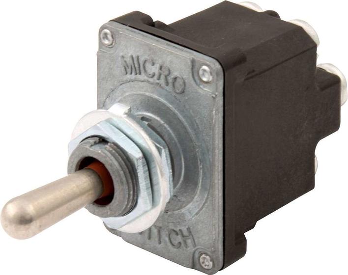 Toggle Switch - Momentary/Off/Momentary - Weatherproof - Double Pole - 25 Amp Continuous - 12V - Each