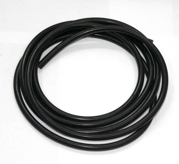 Silicone Hose 3mm ID (2m/6ft Length) - Black