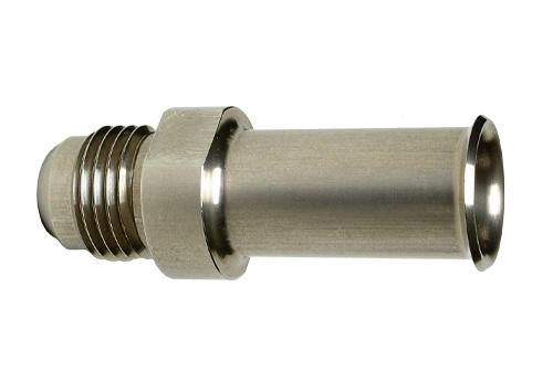 Ford OE return line, 3/8″ Female Spring-Lock to -6 AN male