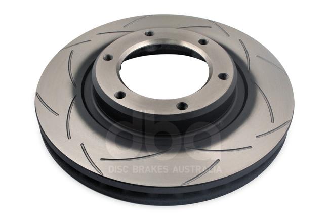 DBA 4X4 SURVIVAL SERIES BRAKE ROTOR T2 SLOT - FRONT