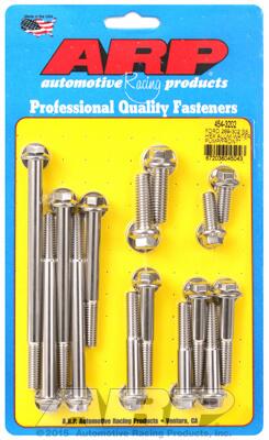 Water Pump & Front Cover Bolt Kit  Ford 289-302, hex, Aluminum