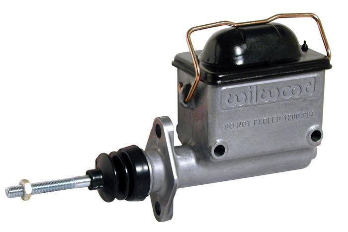 Single Outlet Aluminum / Steel High Volume Master Cylinder Bare Finish (Bore Size: 7/8")