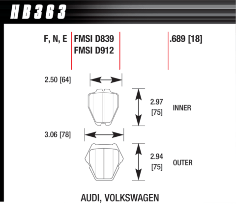 Obsolete part – no longer available - Front - Audi - Volkswagen