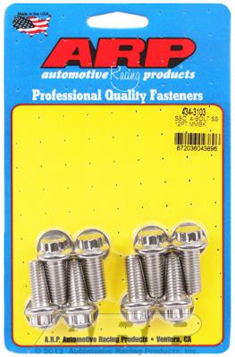 Motor Mount Bolt Kit  Chevrolet Small Block 4-bolt, SS 12pt