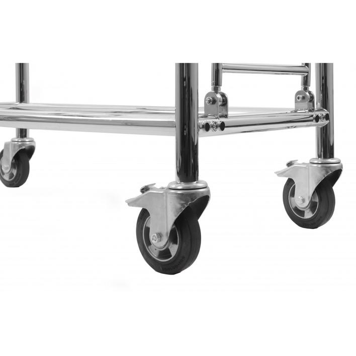 B-G Racing - Wheel and Tyre Trolley - Stainless Steel