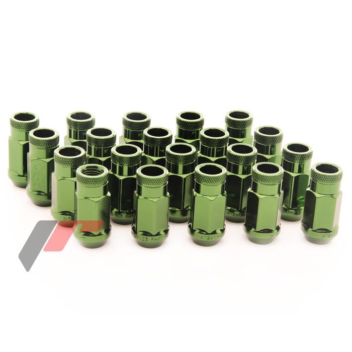 Forged Steel - Nuts M12x1,5 45mm GREEN