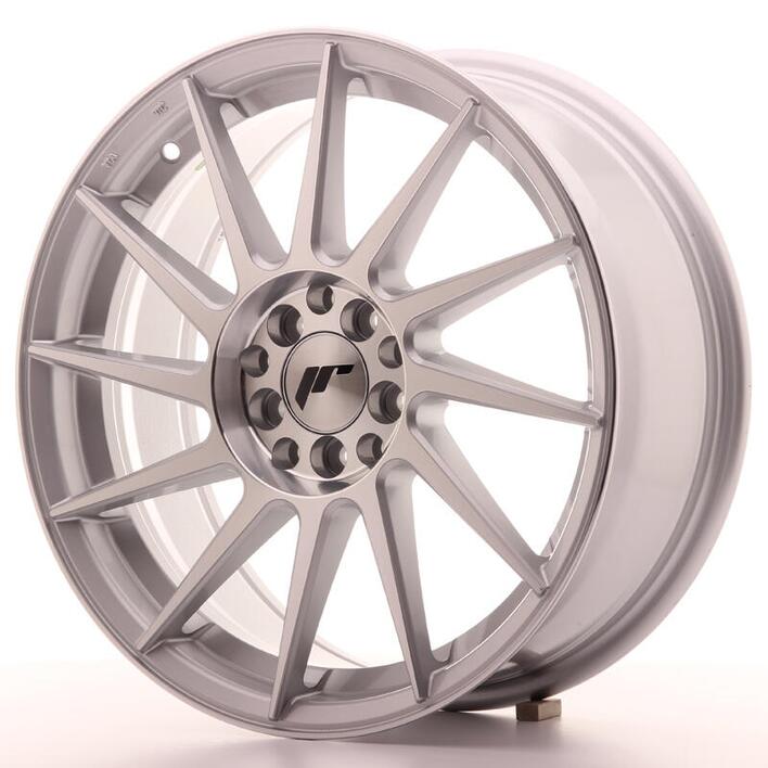 JR Wheels -  JR22 20x8,5 ET20-40 5 Stud PCD Custom Machined Silver