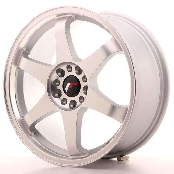 Japan Racing JR3 18x8 ET40 5x112/114 Matt Machined Silver