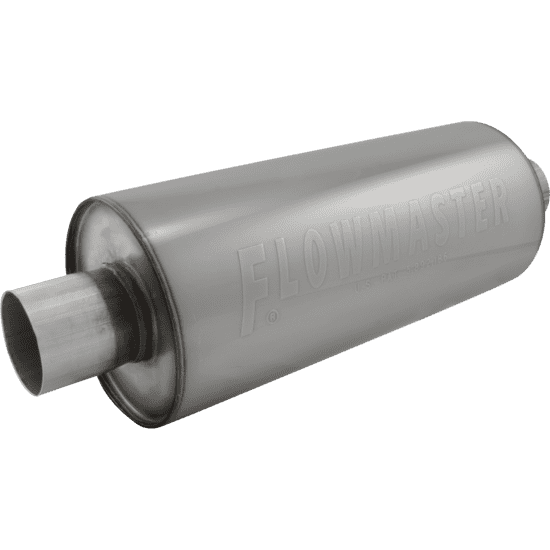 dBX Muffler, 2.5" In/Outlet, 6" x 14" Case, 304S Stainless Steel