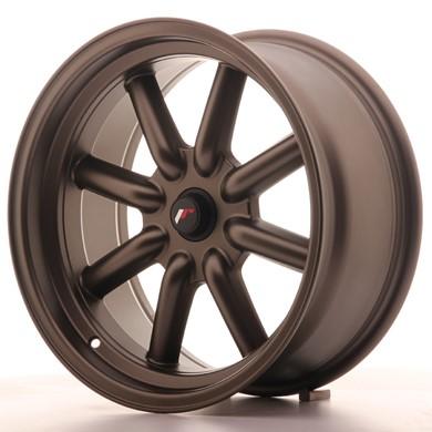 Japan Racing JR19 17x8 ET0 Custom Matt Bronze