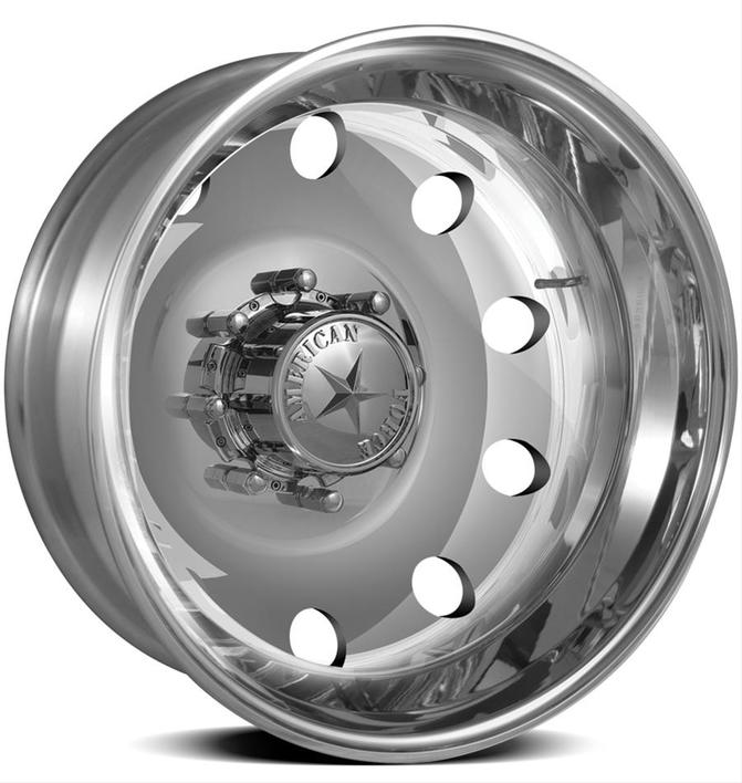 American Force Classic Series Polished Wheel - 22,5x8,25 DULLY SET